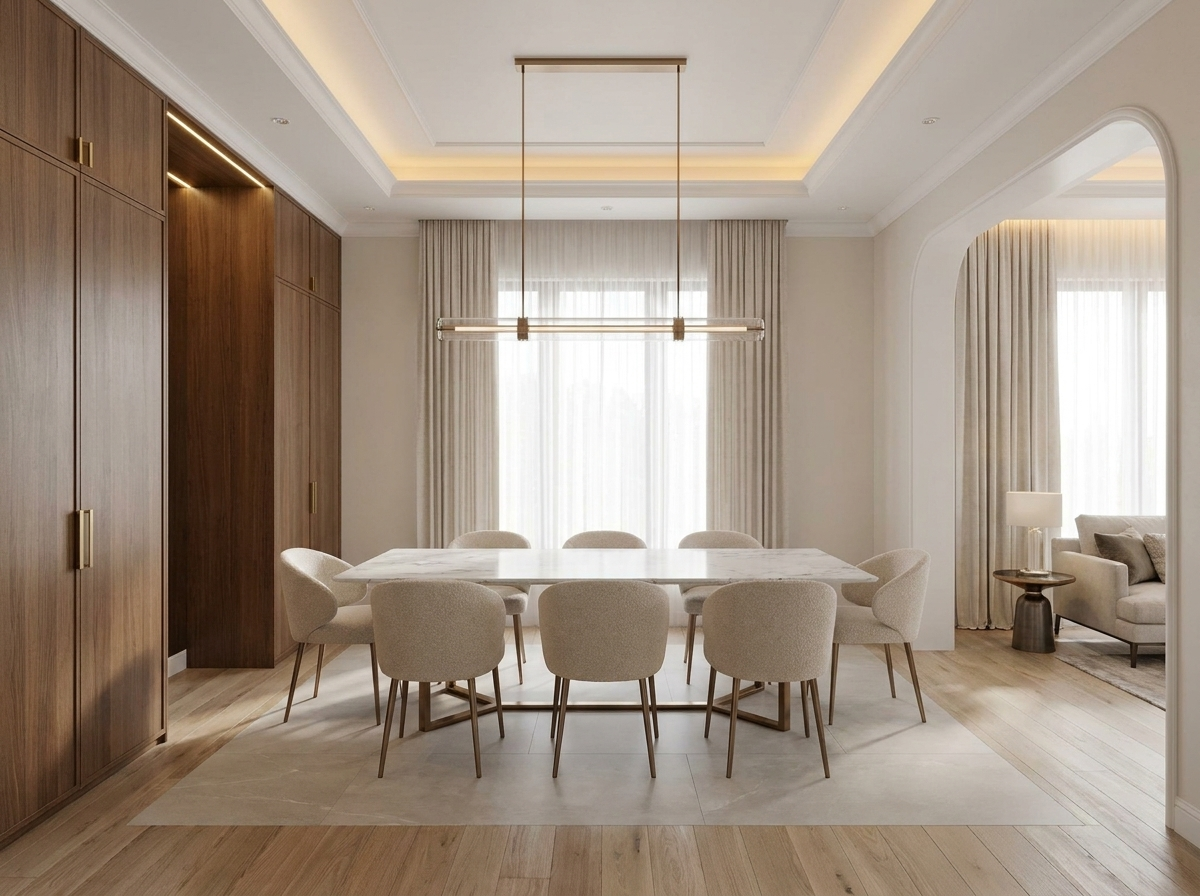 Modern Classic interior design — example 1 by Mr Cow Studio Singapore