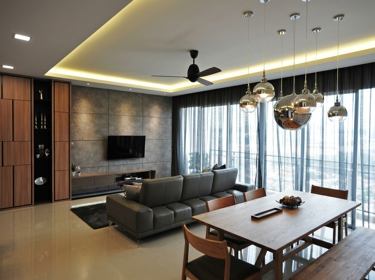 Modern Minimalist interior design — example 1 by Mr Cow Studio Singapore