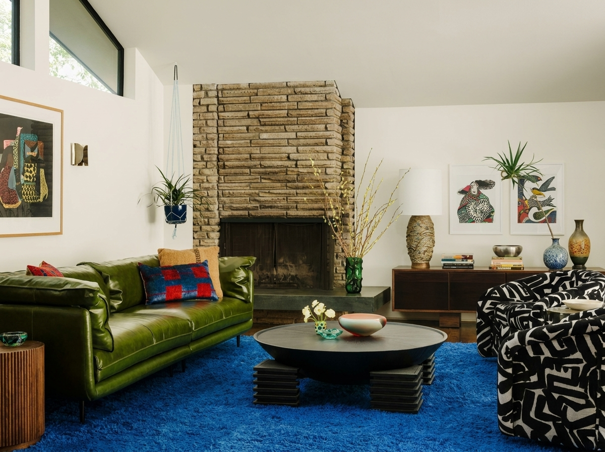 Brass Accents — Walnut Era by Mr Cow Studio