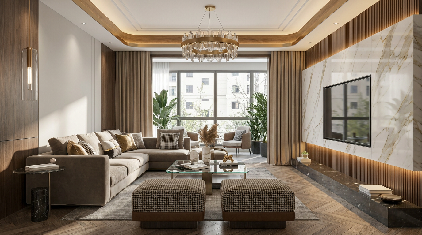 Modern Lux lounge — Modern Lux by Mr Cow Studio Singapore