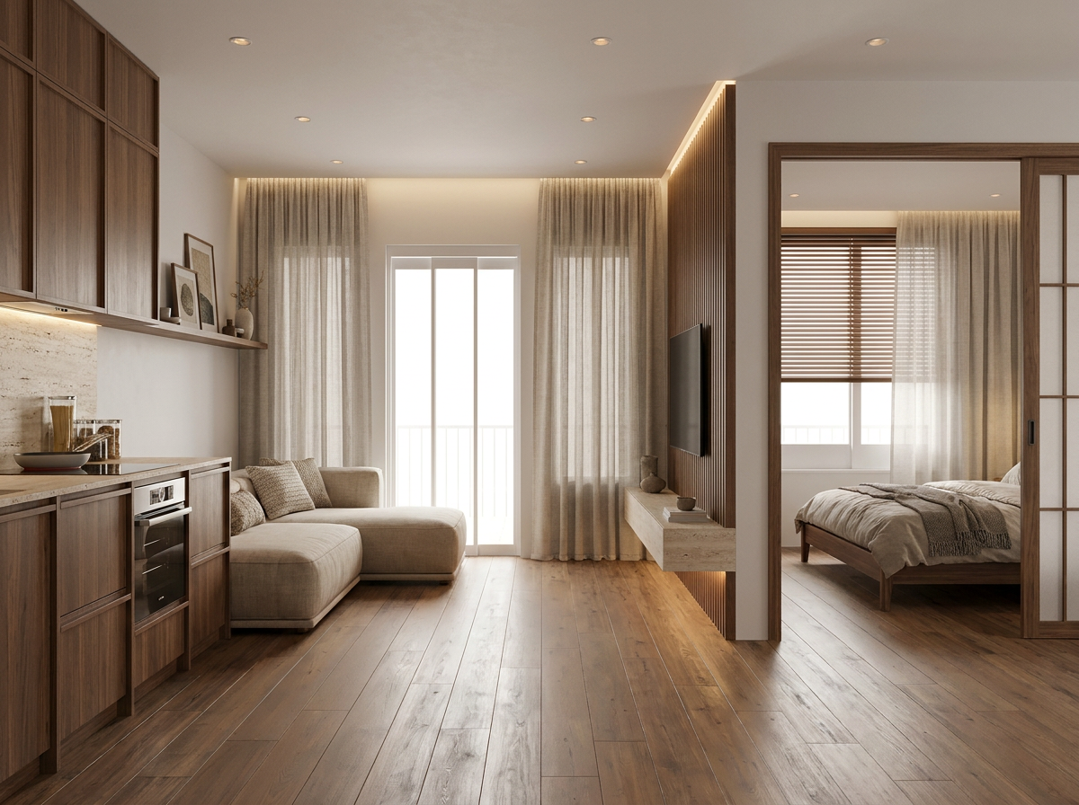 Modern Minimalist interior — Quiet Lines by Mr Cow Studio Singapore