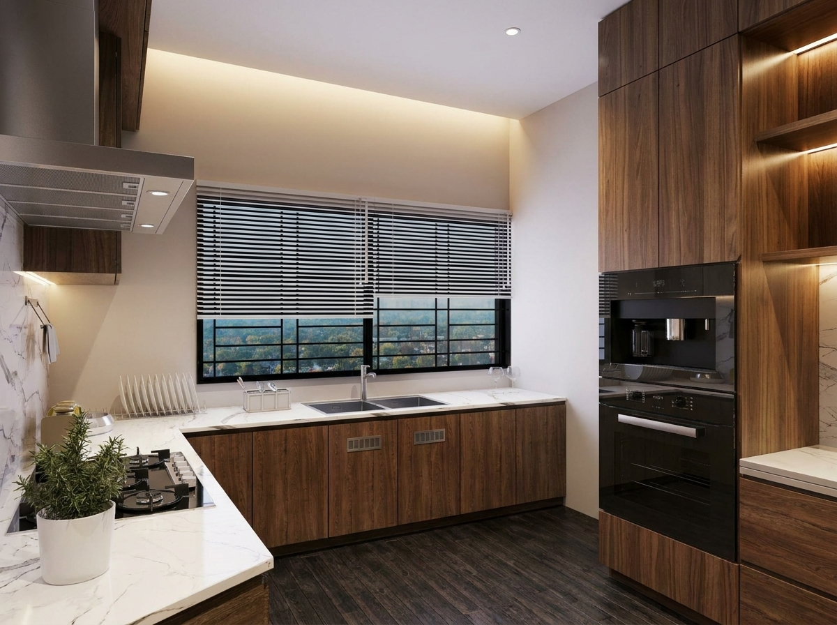 Hidden Kitchen — Quiet Lines by Mr Cow Studio