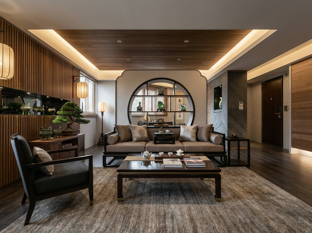 Lattice Screen — Oriental Essence by Mr Cow Studio