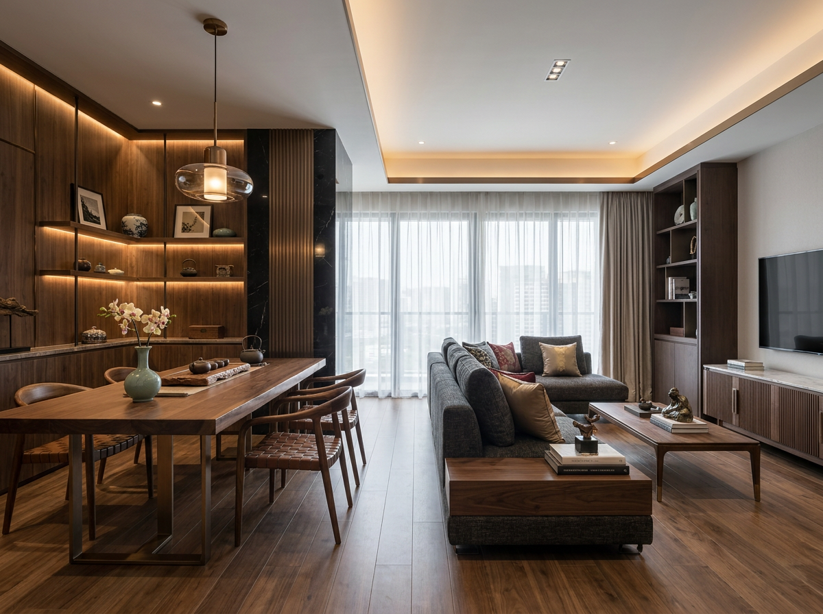 Modern Oriental detail — Oriental Essence by Mr Cow Studio Singapore