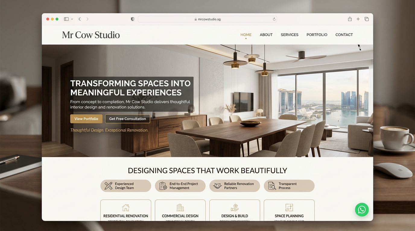 Modern Lux interior lifestyle scene — Modern Lux by Mr Cow Studio