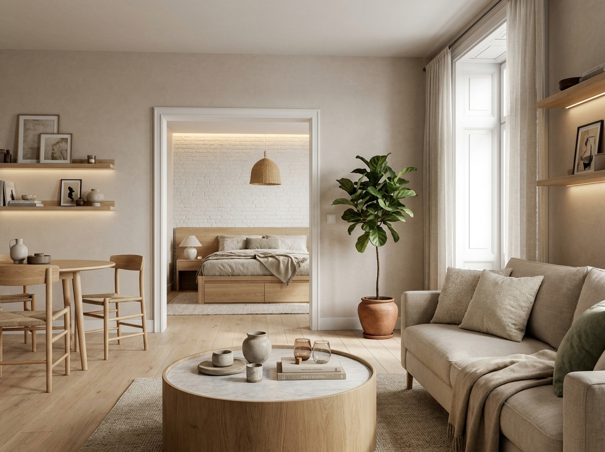Soft Pendant Glow — Nordic Calm by Mr Cow Studio